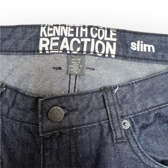 Kenneth Cole Reaction Denim Slim Fit Jeans - Picture 5 of 7